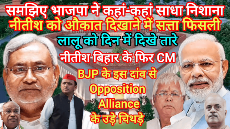 समझिए भाजपा ने कहां-कहां साधा निशाना लालू को दिन में दिखे तारे